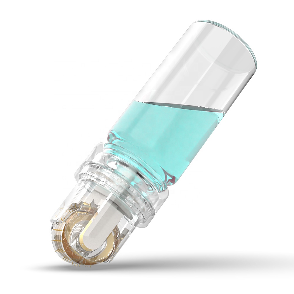 Hydra Roller, mini dermaroller, gullnåler, microneedling